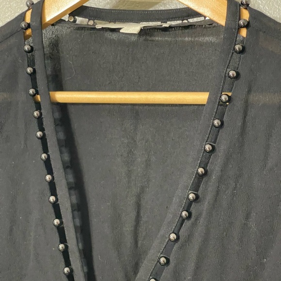 Jonathan Simkhai Black top with long sleeves - Size S - Picture 2 of 6